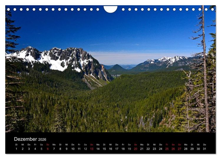 Produktbild: USA Landscapes (Wandkalender 2026 DIN A4 quer), CALVENDO Monatskalender