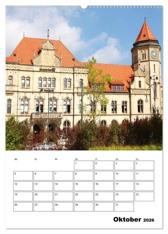 Produktbild: &Ouml;stliches Sachsen-Anhalt (hochwertiger Premium Wandkalender 2026 DIN A2 hoch), Kunstdruck in Hochglanz