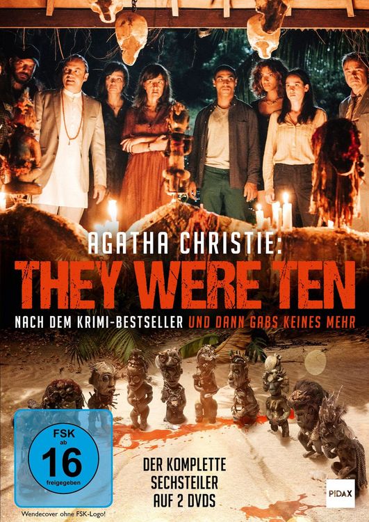 Produktbild: Agatha Christie: They Were Ten / Der komplette 6-Teiler nach dem Krimi-Bestseller "Und dann gab es keines mehr" [2 DVDs]