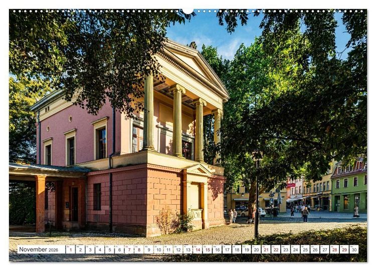 Produktbild: Kulturstadt Weimar - Stadt der Klassiker (Wandkalender 2026 DIN A2 quer), CALVENDO Monatskalender