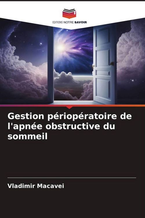 Produktbild: Gestion p&eacute;riop&eacute;ratoire de l'apn&eacute;e obstructive du sommeil