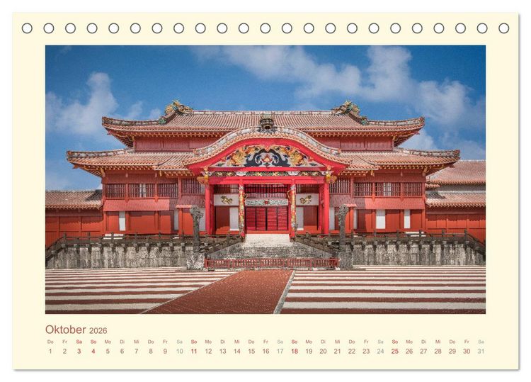 Produktbild: Eine Reise durch Japan (Tischkalender 2026 DIN A5 quer), CALVENDO Monatskalender