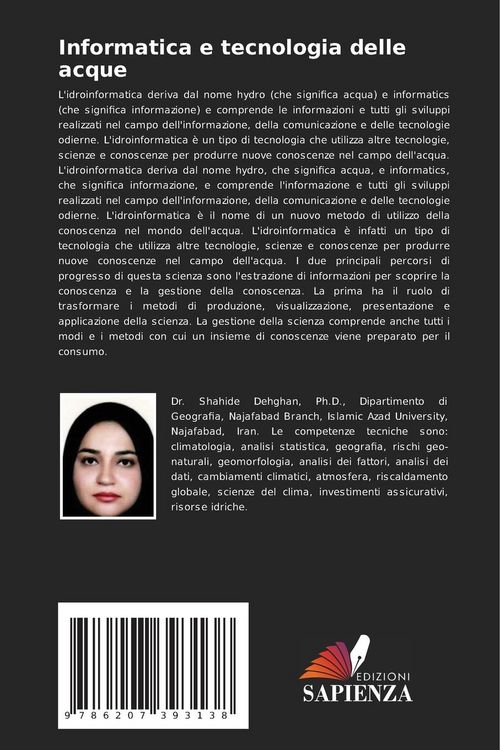 Produktbild: Informatica e tecnologia delle acque