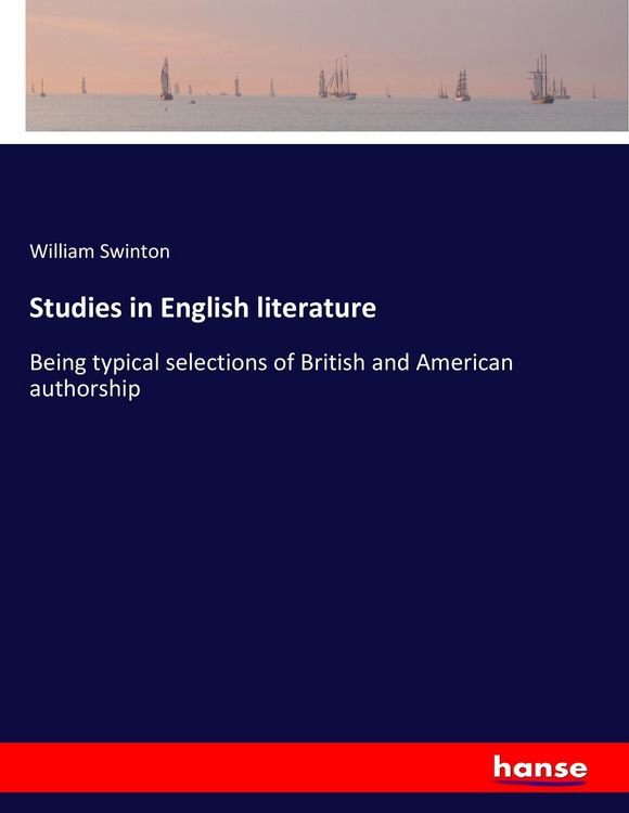 Produktbild: Studies in English literature