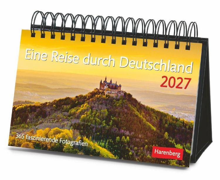 Produktbild: Eine Reise durch Deutschland Premiumkalender 2027 - 365 faszinierende Fotografien