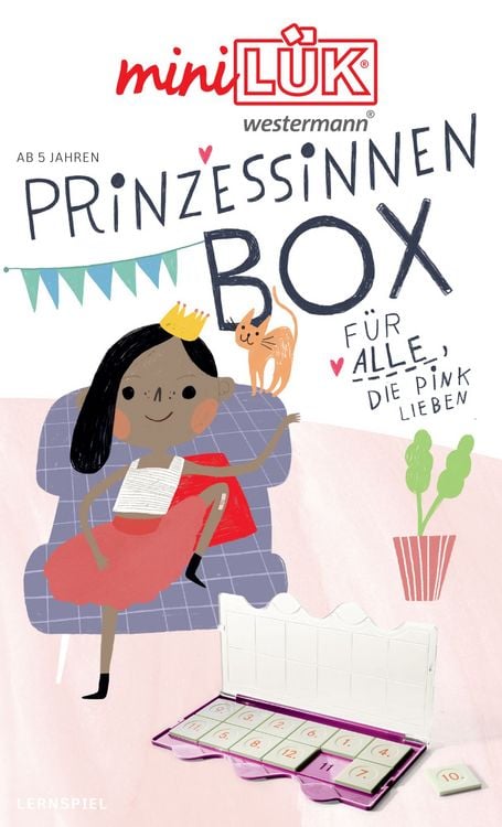Produktbild: MiniLÜK-Set. Vorschule/1. Klasse - Mathematik, Deutsch: Prinzessinnen-Box