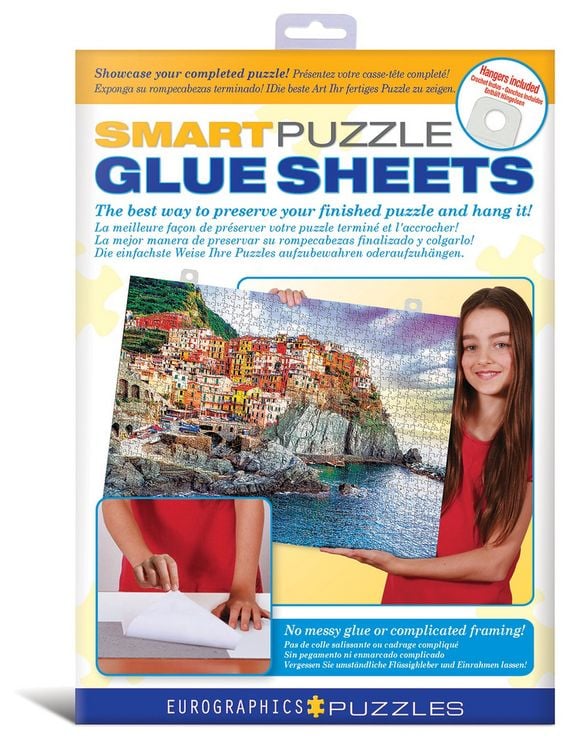 Produktbild: Individual Puzzle Glue Sheets (Pk of 8 Sheets)