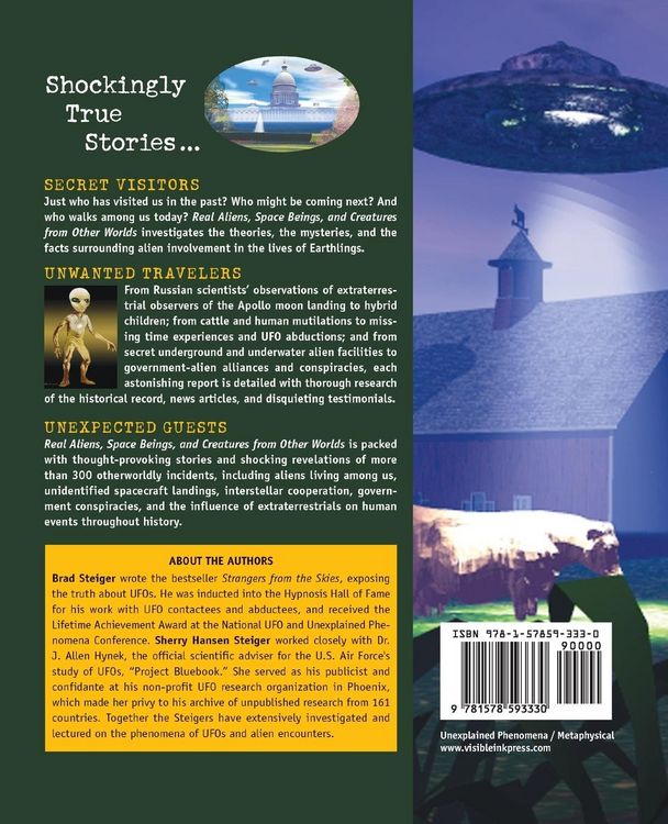 Produktbild: Real Aliens, Space Beings, and Creatures from Other Worlds