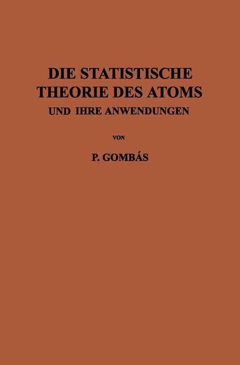 Produktbild: Die Statistische Theorie des Atoms und ihre Anwendungen
