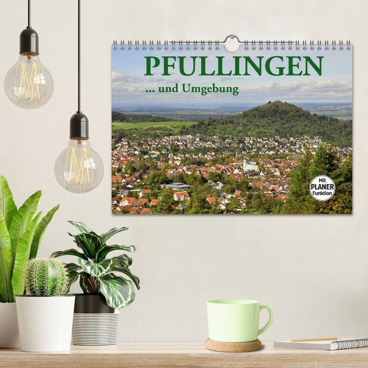 Produktbild: Pfullingen ... und Umgebung (Wandkalender 2026 DIN A4 quer), CALVENDO Monatskalender
