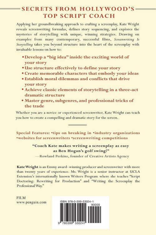 Produktbild: Screenwriting is Storytelling