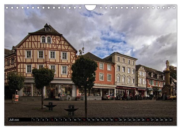 Produktbild: Stadtansichten, Linz am Rhein die bunte Stadt (Wandkalender 2026 DIN A4 quer), CALVENDO Monatskalender