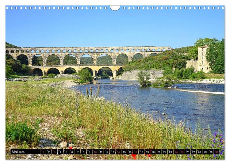 Produktbild: Sch&ouml;ne Orte in Frankreich (Wandkalender 2026 DIN A3 quer), CALVENDO Monatskalender