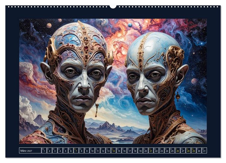 Produktbild: Bewusstseinsdialoge (Wandkalender 2027 DIN A2 quer), CALVENDO Monatskalender