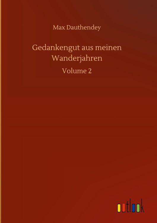Produktbild: Gedankengut aus meinen Wanderjahren