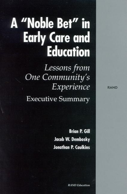 Produktbild: Noble Bet Early Chilcare Exec