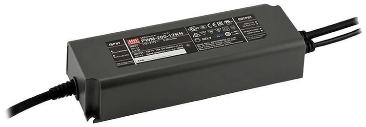 Produktbild: MEAN WELL PWM-200-24KN LED-Treiber 199.2W 8.3A 24V 1St.