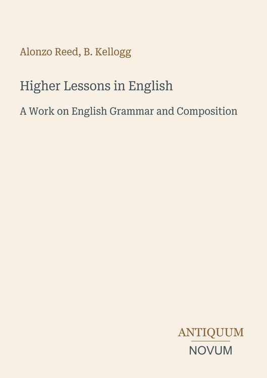 Produktbild: Higher Lessons in English