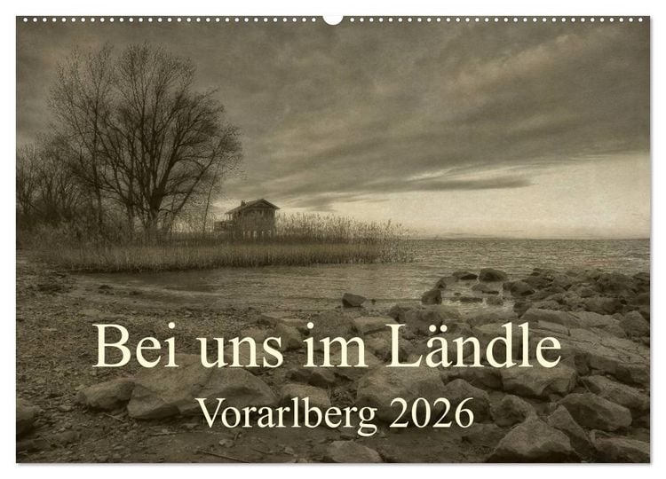 Produktbild: Bei uns im L&auml;ndle - Vorarlberg 2026 (Wandkalender 2026 DIN A2 quer), CALVENDO Monatskalender