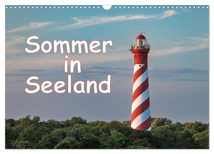 Produktbild: Sommer in Seeland (Wandkalender 2026 DIN A3 quer), CALVENDO Monatskalender
