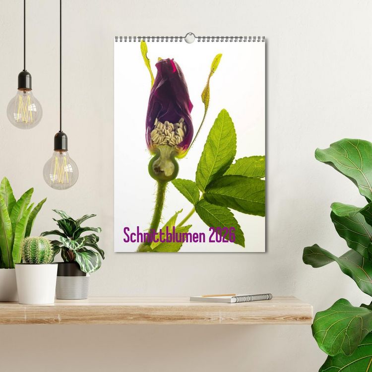 Produktbild: Schnittblumen 2026 (Wandkalender 2026 DIN A3 hoch), CALVENDO Monatskalender