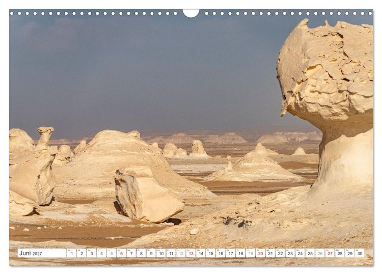 Produktbild: &Auml;gypten - die Weisse W&uuml;ste (Wandkalender 2027 DIN A3 quer), CALVENDO Monatskalender