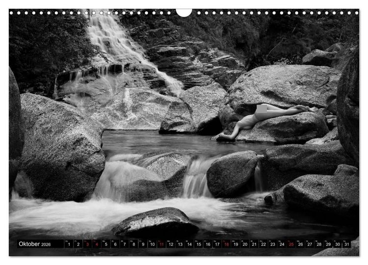 Produktbild: Akt im Tessin (Wandkalender 2026 DIN A3 quer), CALVENDO Monatskalender
