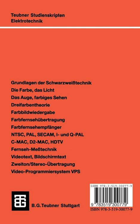 Produktbild: Farbfernsehtechnik
