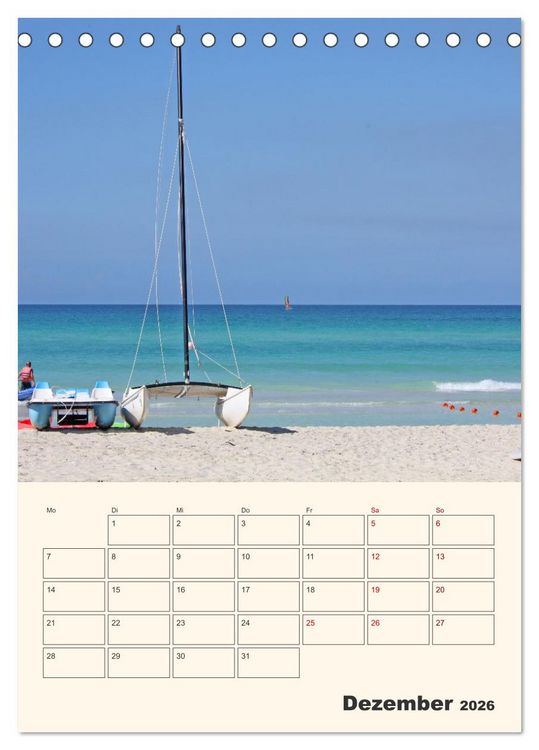 Produktbild: Kuba - Inselparadies in der Karibik (Tischkalender 2026 DIN A5 hoch), CALVENDO Monatskalender