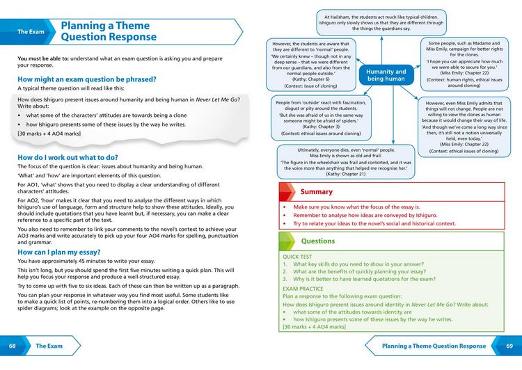 Produktbild: Never Let Me Go: AQA GCSE 9-1 English Literature Text Guide