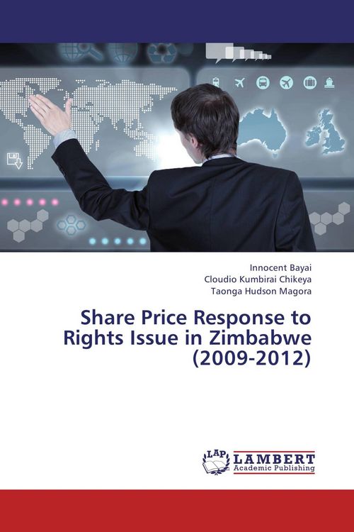 Produktbild: Share Price Response to Rights Issue in Zimbabwe (2009-2012)