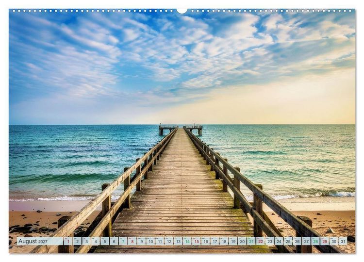 Produktbild: Ostsee Momente (hochwertiger Premium Wandkalender 2027 DIN A2 quer), Kunstdruck in Hochglanz