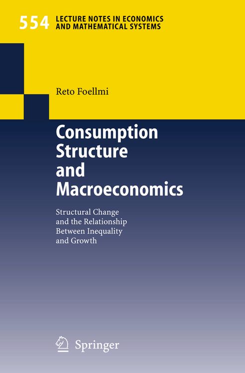 Produktbild: Consumption Structure and Macroeconomics