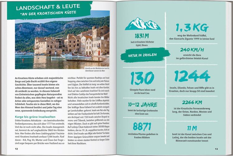 Produktbild: MARCO POLO OUTDOOR GUIDE Reisef&uuml;hrer Kroatische K&uuml;ste