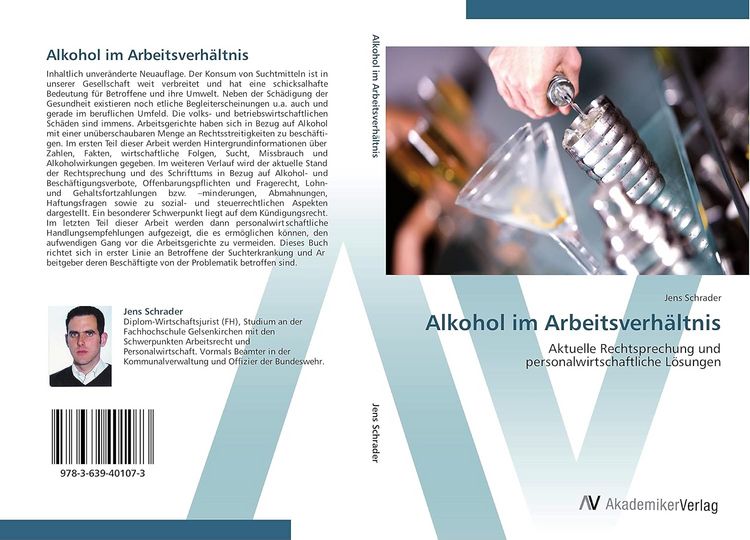 Produktbild: Alkohol im Arbeitsverh&auml;ltnis