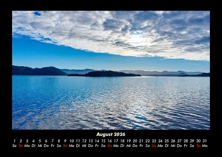 Produktbild: Landschaftskalender 2026 Fotokalender DIN A3