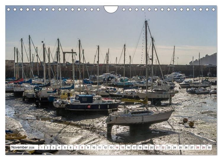 Produktbild: Jersey - Die Insel im &Auml;rmelkanal (Wandkalender 2026 DIN A4 quer), CALVENDO Monatskalender