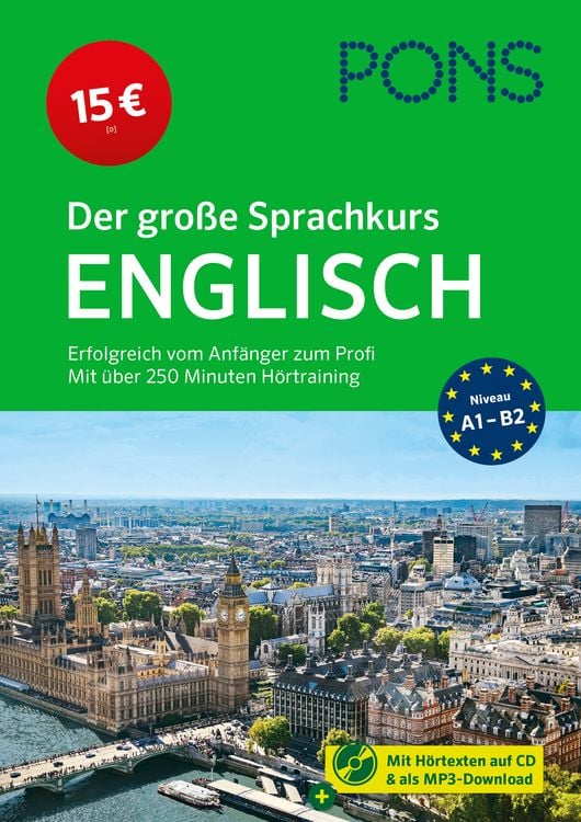 Sprachkurs Deutsch Für Ausländer Kostenlos PONS Der große Sprachkurs Deutsch als Fremdsprache - Deutsch Schulbuch