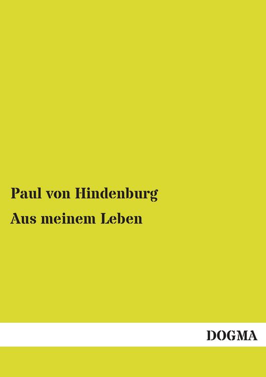 Produktbild: Aus meinem Leben