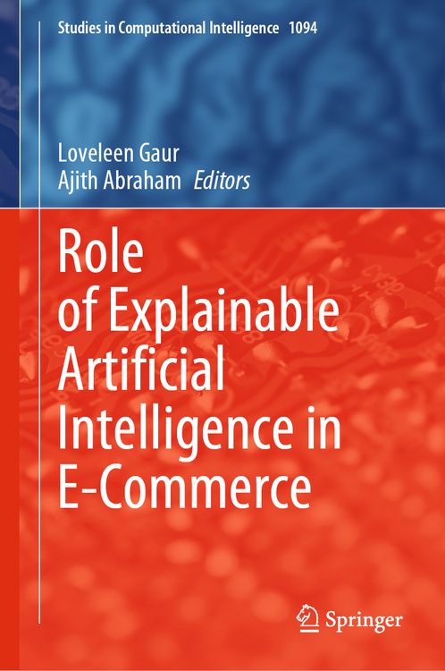 Produktbild: Role of Explainable Artificial Intelligence in E-Commerce