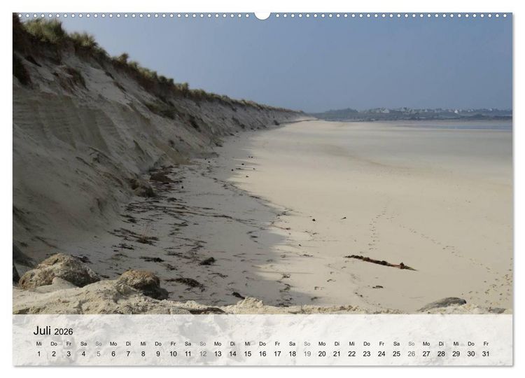 Produktbild: Bretagne - Wildnis Finist&egrave;re (hochwertiger Premium Wandkalender 2026 DIN A2 quer), Kunstdruck in Hochglanz
