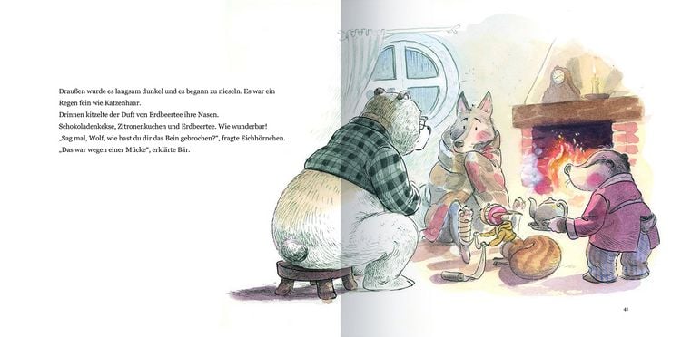 Produktbild: Der B&auml;r, der Wolf und das blaue Geheimnis