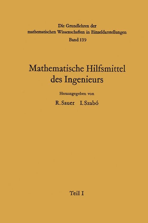 Produktbild: Mathematische Hilfsmittel des Ingenieurs