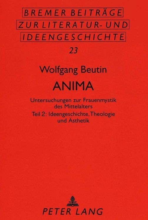 Produktbild: Beutin, W: Anima