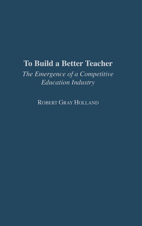 Produktbild: To Build a Better Teacher