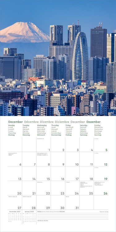 Produktbild: Metropolen - KUNTH Broschurkalender 2027