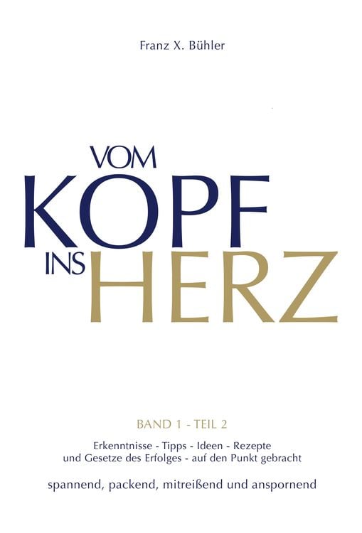 Produktbild: Vom Kopf ins Herz