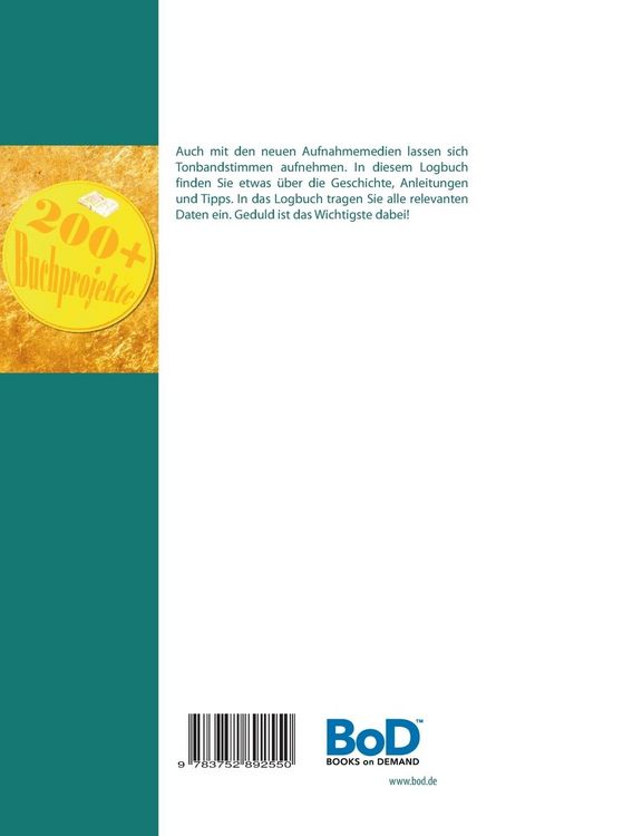 Produktbild: Logbuch f&uuml;r Tonbandstimmen - ITK Interdimensionale Kommunikation - Transkommunikation