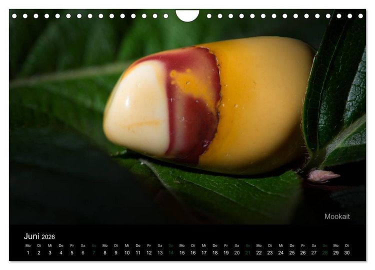 Produktbild: Edelsteine. Wunder der Natur (Wandkalender 2026 DIN A4 quer), CALVENDO Monatskalender