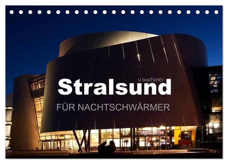 Produktbild: Stralsund F&Uuml;R NACHTSCHW&Auml;RMER (Tischkalender 2026 DIN A5 quer), CALVENDO Monatskalender